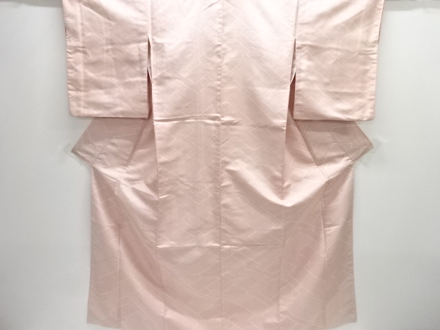 JAPANESE KIMONO / OMESHI / NISHIJIN-ORI / WOVEN GEOMETRIC